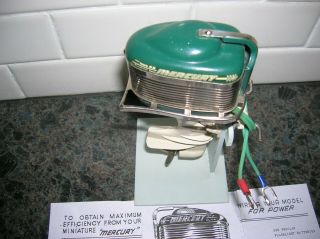 TOY OUTBOARD MOTOR MERCURY MARK 55 1956 K&O ITO BATTERY OPERATED BOAT VINTAGE 2