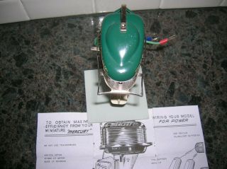 TOY OUTBOARD MOTOR MERCURY MARK 55 1956 K&O ITO BATTERY OPERATED BOAT VINTAGE 8