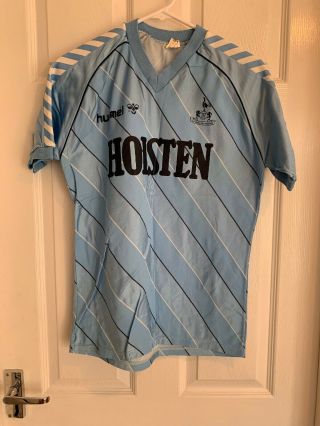 Tottenham Hotspur Shirt 1985 Hummel Holsten Size Small Vintage