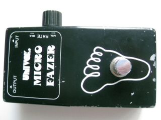 Vintage Univox Micro Fazer Phase Shifter Phaser Guitar Effect Pedal