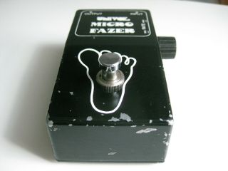 Vintage Univox Micro Fazer Phase Shifter Phaser Guitar Effect Pedal 4