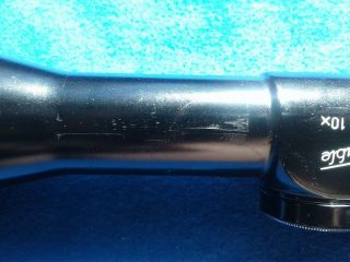 Vintage Weatherby Variable Scope 2 3/4X - 10X x 44? Made in Germany Part 20866 6