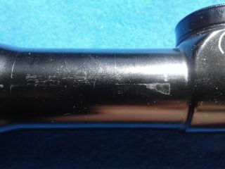 Vintage Weatherby Variable Scope 2 3/4X - 10X x 44? Made in Germany Part 20866 7