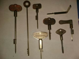 Vintage Mosler S&g Yale Change Keys Combination Locks Safes Vault Doors