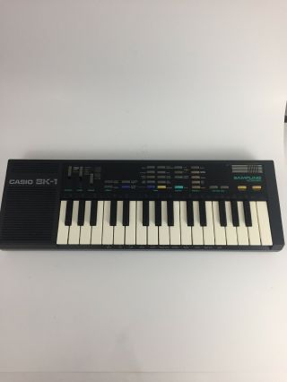 Casio Sk1 Sampling Keyboard Vtg