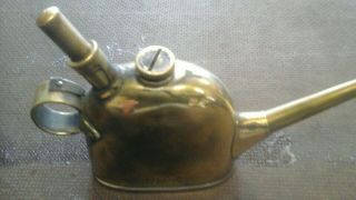 Rare Vintage LUCAS No 40 Oil Can with clip for Rolls - Royce and Bentley Toolkit 3