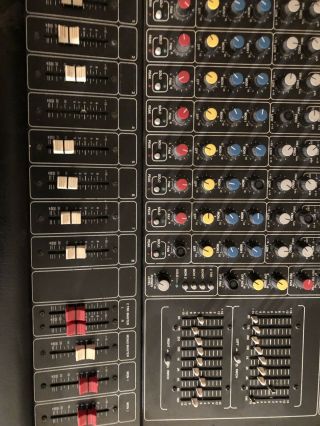CARVIN MX822 Vintage Mixing Board/mixer ANALOG Made In US 8 Channel 3