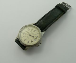 Vintage Hamilton Khaki 9445b Pointy Crown Guard Military Type Wristwatch Vgc