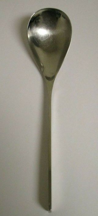 Vintage Sival Unique Serving Spoon Stainless Steel Flatware