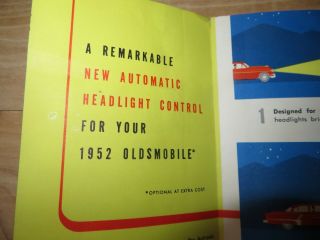 Vtg 1950 ' s GUIDE AUTRONIC EYE w/ brochure & advert GM Oldsmobile Pontiac Buick 5
