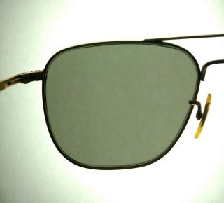 Vtg 1960s AMERICAN OPTICAL Pilot 1/10 12K GF Gold Filled 5 1/2 Sunglasses 11