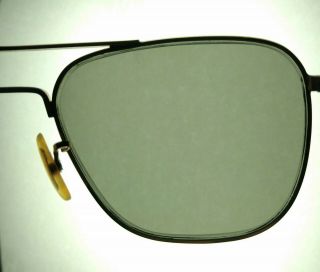 Vtg 1960s AMERICAN OPTICAL Pilot 1/10 12K GF Gold Filled 5 1/2 Sunglasses 12