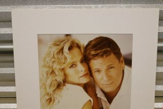 Farrah Fawcett & Ryan O’Neal Vtg 19991 TV Guide Cover Portrait 16x20 