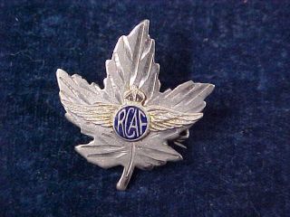 Orig Ww2 " Rcaf " Sweet Heart Pilots Wing Royal Canadian Air Force Sterling Bm Co