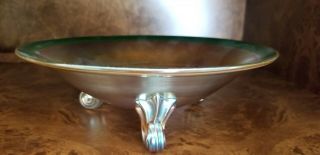 Signed L.  C.  Tiffany Favrile Art Glass Bowl,  EUC Vintage 2