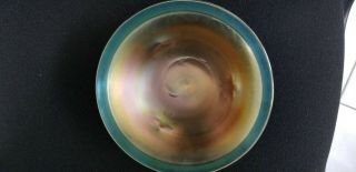 Signed L.  C.  Tiffany Favrile Art Glass Bowl,  EUC Vintage 5