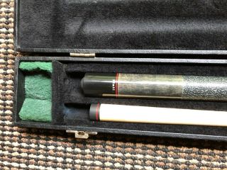 Vintage Mali Silver Label Pool Billiards Cue 20 Oz With O 