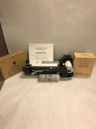 Vintage Minolta 4601 Imaging Unit 103 Toner Cleaning Kit Box