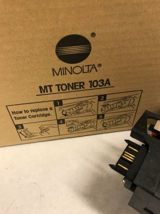 Vintage MINOLTA 4601 Imaging unit 103 Toner cleaning kit box 2