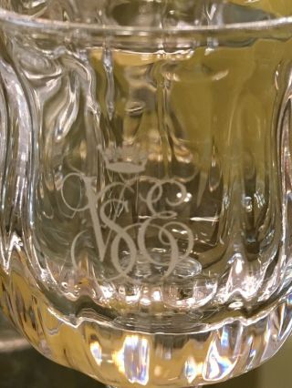 Vintage Vsoe Venice - Simplon Orient Express Crystal Sherry Glasses - Set Of 2new