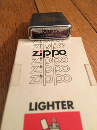 Vintage 1982 Zippo Lighter American Embassy Jakarta,  Indonesia 6