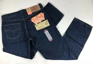 90s Usa Made 1994 Vintage Retro Denim Levis 501 34x30 Jeans Button Fly Deadstock