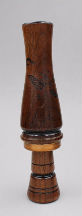 Vintage Ray Wright Carved Goose (duck) Call 2