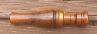 Vintage Ray Wright Carved Goose (duck) Call 5