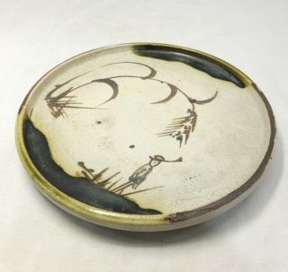 G626: Popular Japanese really old ORIBE pottery plate called ANDON - ZARA 2