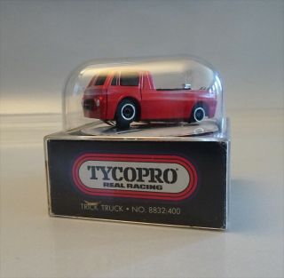 Tycopro Dodge Trick Truck Dragster No.  8832:400 W/cube Box Ho Scale Vtg Slot Car