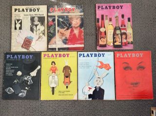 Vintage Playboy Magazines 1950’s Men 