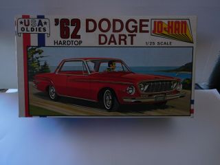 Vintage 1960s Jo - Han 1962 Dodge Dart 1/25 Scale Model Car Kit