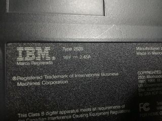 Vintage IBM ThinkPad 380XD with Power Supply - - Please Read 6