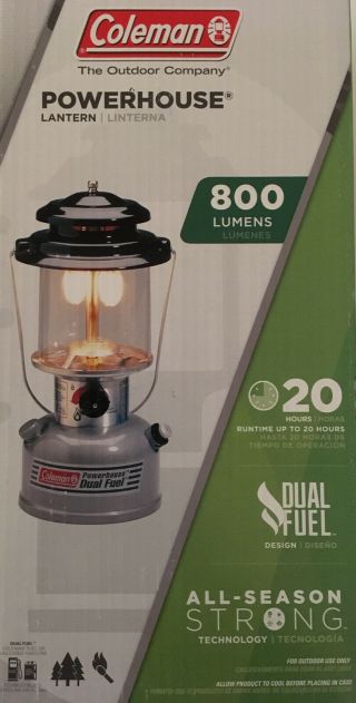 Coleman Powerhouse Lantern Dual Fuel 800 Lumens 3