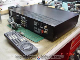 Sony EV - S2000 8mm Hi8 Stereo HiFi Editing VCR RARE - 90 Days 5