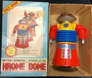 Rare Krome Dome Robot/yonezawa/mib/japan