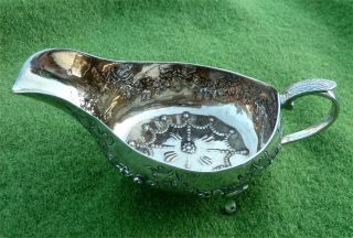 Small 1796 Bath Silver Pap Boat Converted Into A Sauce Boat In 1872 - 2.  56 Ozt