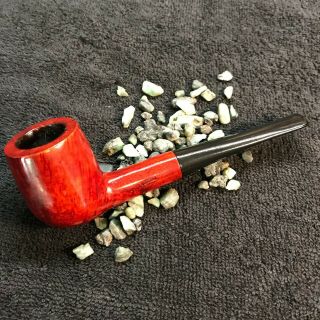 Restored Special John Bessai (bullseye Stamping) Smooth Billiard Vintage Pipe