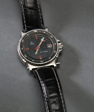 French Vintage Yema Sous Marine Dive Watch,  Automatic,  Diver Style,  1980 