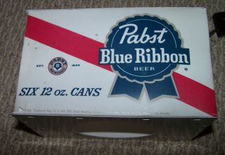 Vintage Pabst Blue Ribbon Beer Lighted Six Pack Display Sign Flashing Light 2