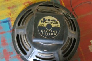 Vintage 1959 Jensen P10r 10 " Alnico Speaker 220902 11326 On Basket Top.