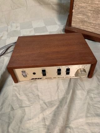 Vintage Bose 901 Direct ReflectIng Speakers Active Equalizer Box 7
