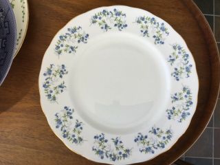 Vintage Mismatched China 4 Dinner Plates & 4 Bowls Reserved Arlene Custom Order