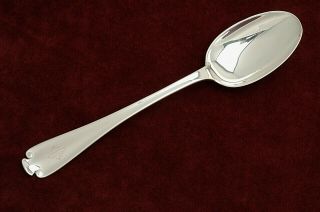 Flemish By Tiffany & Co.  Sterling Silver Oval Soup Or Dessert Spoon,  Monogrammed