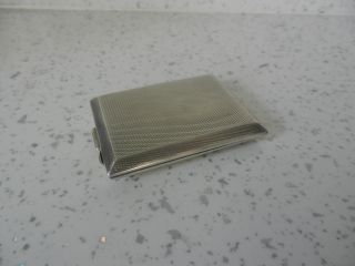 Solid Silver Card Case