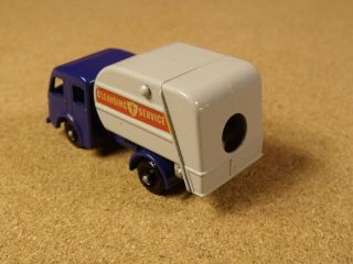 VINTAGE LESNEY MATCHBOX 15 DENNIS REFUSE TRUCK BOX RARE NO PEEP HOLE 12