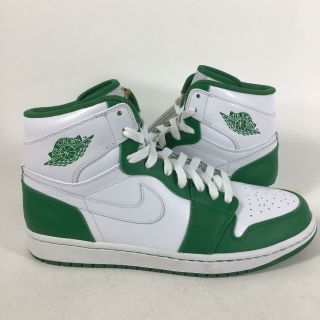 2011 Rare Sample Nike Air Jordan 1 Retro High,  Pine Green,  Size 9,  Shoes - 357