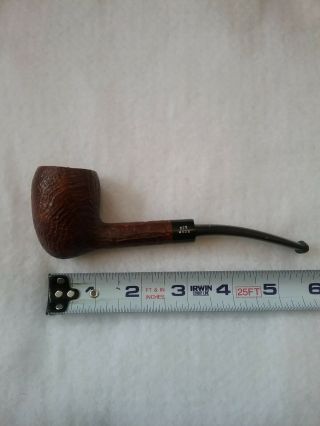 Ben Wade sandblasted briar tobacco pipe (vintage stock). 2