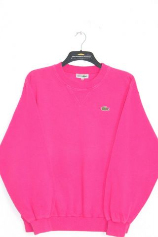 Rare Vintage Lacoste Chemise Lacoste Logo Spell Out Sweatshirt,  Retro,  Size:large