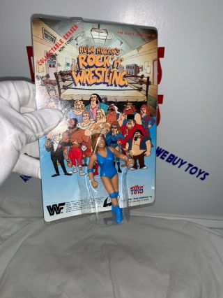 Rare Winston Toys WWF Wendi Richte ROCK N WRESTLING ERASER FIGURE 12